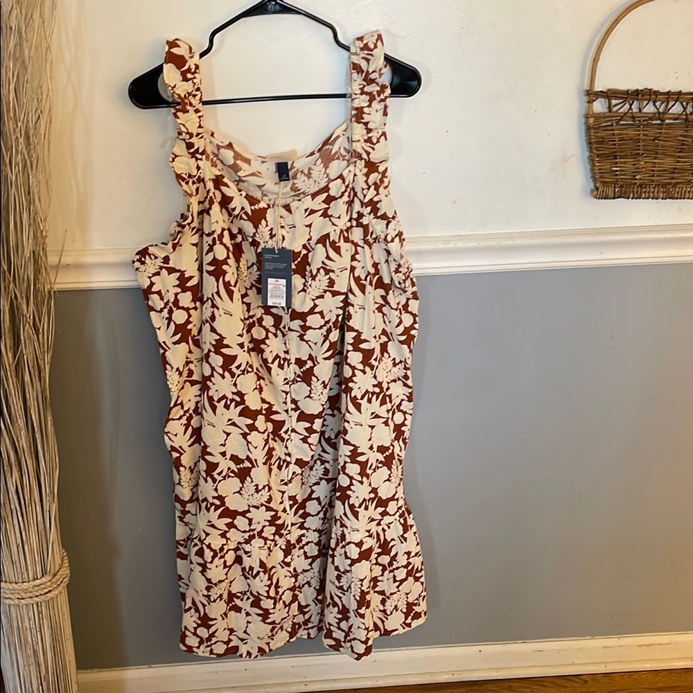 Floral Print Sleeveless dress